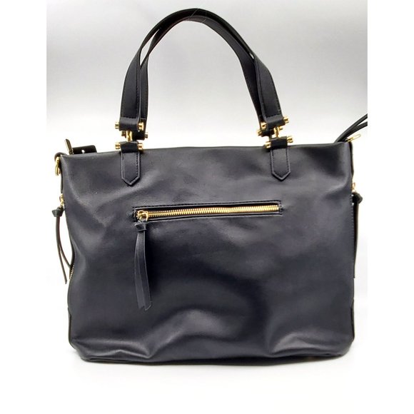 New INC Black Elliah Wrap Tote $99.50 - Picture 4 of 8
